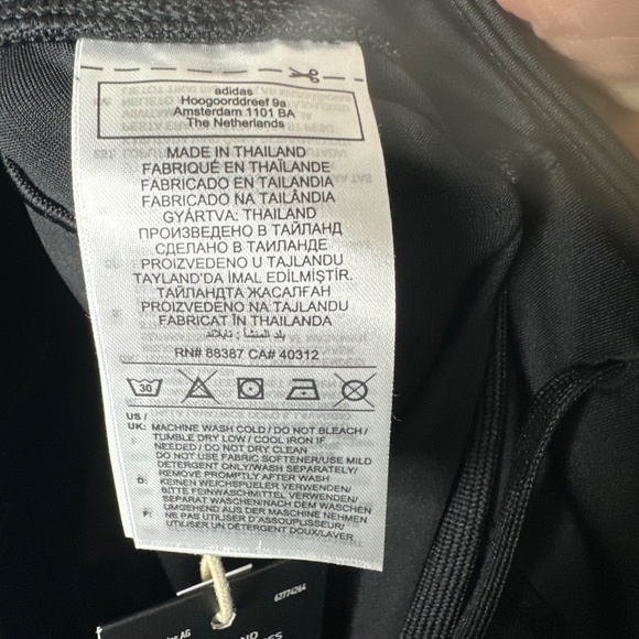 NWT Adidas TENNIS MATCH TIGHTS Black, Women’s Size S - Picture 15 of 16